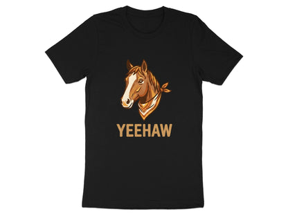 Yeehaw Horse Head T-Shirt - Country Western Style