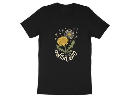 Wish Big Dandelion Illustration T-Shirt