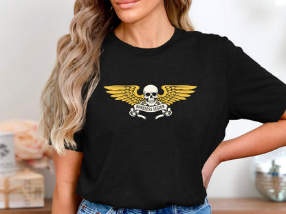 Boneless Legion Winged Skull T-Shirt