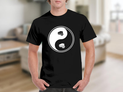 Yin Yang Fist Martial Arts Balance T-Shirt