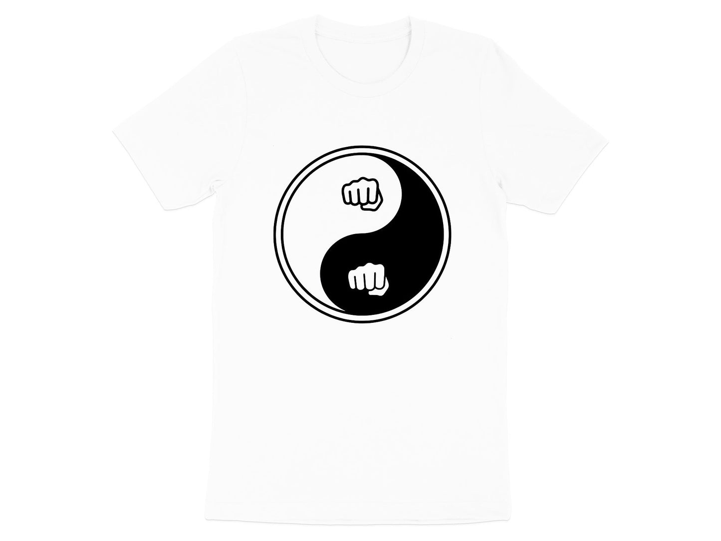 Yin Yang Fist Martial Arts Balance T-Shirt