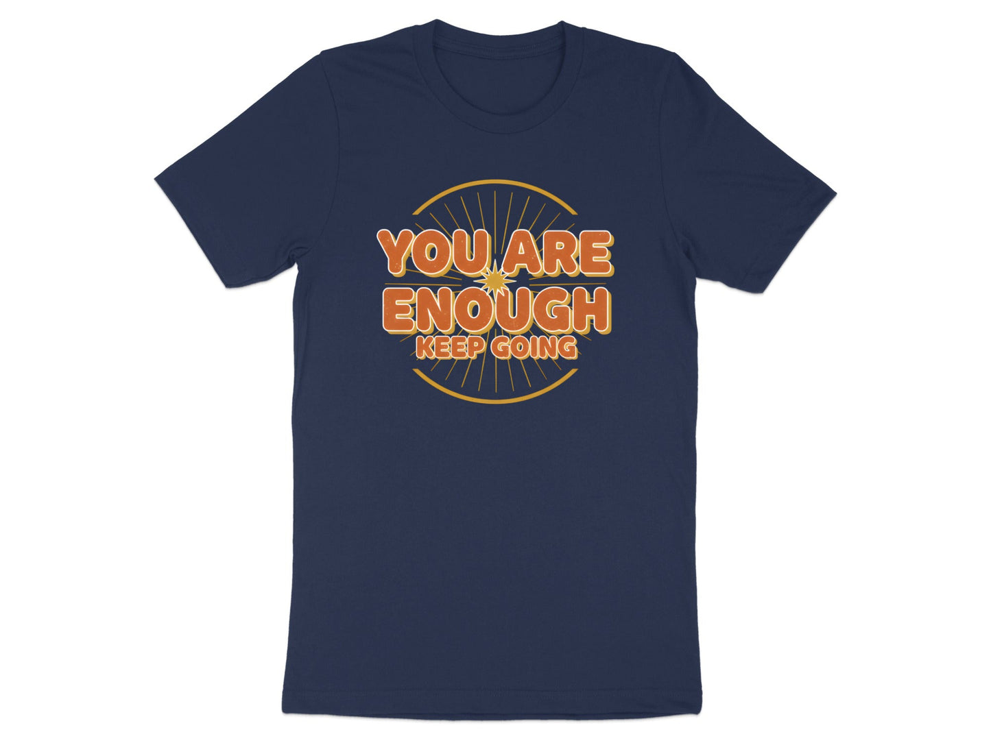 You Are Enough Floral Affirmation Tee