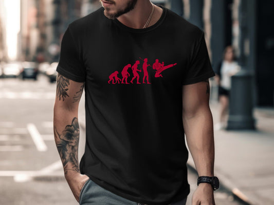 Evolution of Karate Martial Arts T-Shirt