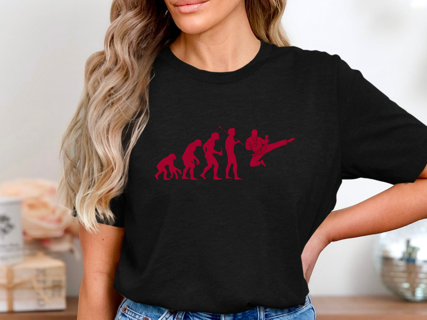Evolution of Karate Martial Arts T-Shirt